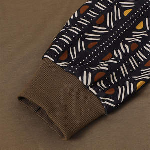 Sweat-shirt surdimensionné pour homme, broderie 3D, pull à motif uni, teint en pièce, 420 GSM, sweat-shirt lourd - Product Image 3