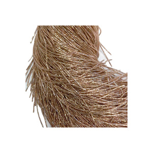 Fil de bullion français vert brillant pour broderie or, avec placage et épingle de sûreté, pour broderie à coudre - Product Image 2