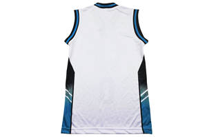 ชุดบาสเก็ตบอลกีฬาระบายอากาศได้ดีชุด100% โพลีเอสเตอร์ไซส์ใหญ่พิเศษ - Product Image 3