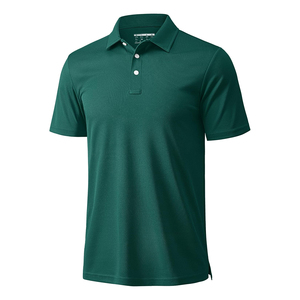 Diseño personalizado Polo hombres poliéster algodón mezcla Casual Polo camiseta al por mayor - Product Image 1