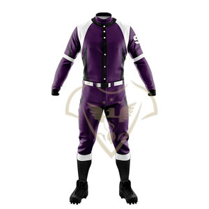 <b>Custom</b> Polyester Sublimated Baseball <b>Softball</b> Sportswear Jersey Breathable Baseball <b>Uniforms</b> Set Personalized Men's High Quality - Product Image 4