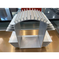 Dissipateur thermique en aluminium extrudé pour véhicule, dissipateur thermique en aluminium de 1000 mm avec usinage CNC, profil de refroidissement en aluminium