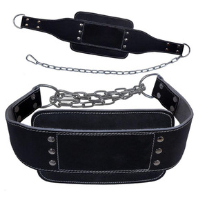 เข็มขัดหนังโซ่ GAF โซ่ยกน้ำหนักโซ่โลหะเข็มขัดยกน้ำหนัก Pro factional ยิมการฝึกอบรม - Product Image 1