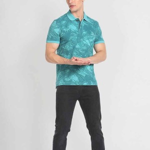 Chemise de golf unisexe de haute qualité 100% coton, broderie personnalisée, séchage rapide, poche, motif uni, uniforme d'entreprise OEM/ODM - Product Image 4