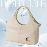 OEM/ODM tersedia elegan PU/kulit asli menyelesaikan tas wanita tahan lama dengan ritsleting penutup disesuaikan warna & Desain