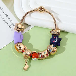 สร้อยข้อมือแฟชั่นลายตัวละครโปเกมอนพร้อมจี้ห้อย - Product Image 6