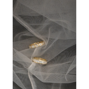 Anillo con Bisel de Esmeralda y Diamantes Marianna - Product Image 6