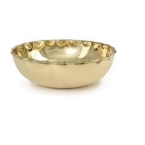 Bol à salade en acier martelé à la main, élégant et moderne, pour la décoration de table de salle à manger/salon à domicile ou à l'hôtel - Product Image 6