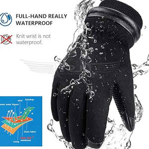 Gants d'hiver Oem personnalisés de haute qualité pour hommes Pakistan extérieur coupe-vent chaud mode gants d'hiver - Product Image 2