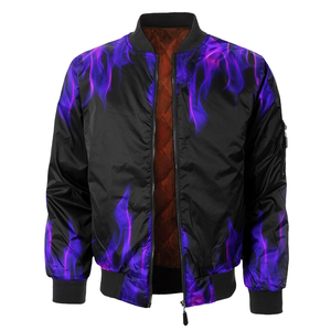 Chaquetas Varsity Estampadas por Sublimación para Hombre, Chaqueta Varsity para Béisbol, Chaqueta Bomber Universitaria, Chaqueta Varsity con Botones - Product Image 3