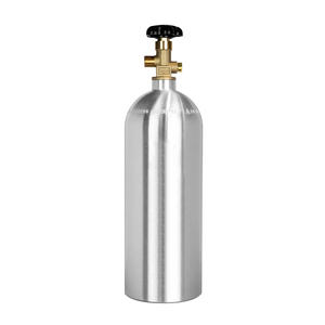 Tanque de gas CO2 de 5 lb (5 kg) con cilindro de aluminio para sistema dispensador de cerveza de barril (kegerator) - Product Image 2