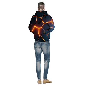Sudaderas con capucha deportivas para hombre de diseño personalizado más vendidas 100% algodón para otoño conceptos básicos de impresión por sublimación - Product Image 2
