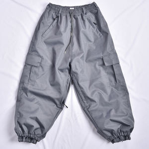 กางเกงสโนว์บอร์ดสำหรับผู้ชาย, กางเกงเล่นสกีกลางแจ้งฤดูหนาวกางเกงเล่นสกีทรงหลวมกางเกงกันหิมะกันน้ำกางเกงฮิปฮอปสำหรับผู้ชาย - Product Image 1