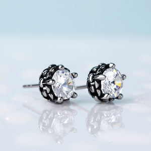 เจลิยา ปังก์ สไตล์ วินเทจต่างหูสแตนเลสสำหรับผู้ชายปาร์ตี้ - Product Image 4