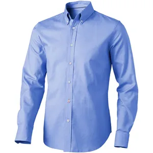Camicia Oxford Classica da Uomo Vaillant a Maniche Lunghe con Colletto Rovesciato, Tinta Unita, Promozionale - Product Image 5