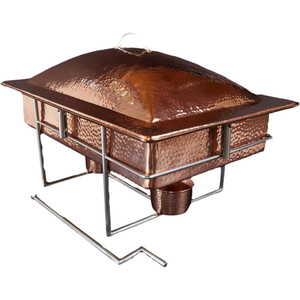 Nouveau plat de nourriture fait à la main Vintage classique élégant meilleure vente plat de chauffage décoratif chauffe-plats en métal Vintage - Product Image 5