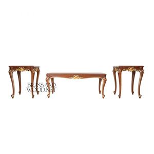 Juego de Mesa de Madera Clásico de Lujo, Muebles para Sala de Estar - Product Image 2