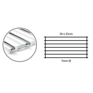 Résistance à la chaleur de forme ovale de luxe de dessous de plat tissé par style classique fait à la main de tuyau d'acier inoxydable pour des plats chauds de pot et de casserole - Product Image 2