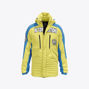 เสื้อโค้ทกันลมกันน้ำสำหรับผู้ชาย, เสื้อโค้ทกันลมปรับแต่งได้สำหรับฤดูหนาวขนาดพิเศษ - Product Image 5