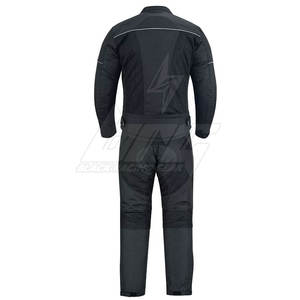 Combinaison textile pour moto de meilleure qualité Nouvelle arrivée Respirant à séchage rapide en nylon/polyester/cuir Cordura toutes les saisons BLACK RACING - Product Image 2