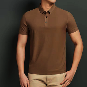 เสื้อเชิ้ตผู้ชายผ้าฝ้ายแท้ 100% พรีเมียม ผ้าถักแบบสั่งทำพิเศษ ไซส์ใหญ่ แห้งเร็ว ปรับแต่งได้ แขนสั้น สไตล์ลำลอง - Product Image 5