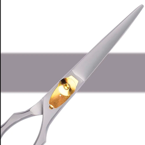 Tijeras de peluquería de corte de pelo de alta calidad, tijeras de peluquería de acero inoxidable, tijeras de peluquero elegantes con logotipo personalizado - Product Image 3