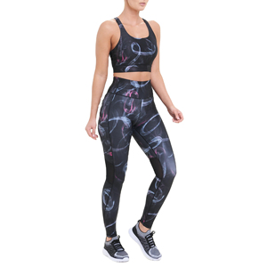 2025 ensembles de Fitness d'entraînement pour femmes tenue de gymnastique à séchage rapide 2 pièces Leggings taille haute et ensembles de soutien-gorge ensembles de Fitness de gymnastique personnalisés - Product Image 1