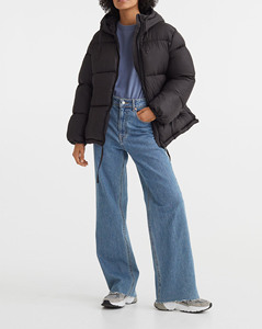 Women Oversized Lightweight Embroidery New Arrived Custom Made Winter Stylish Design Warm Thick Cotton Bubble <b>Jacket</b> - Product Image 1