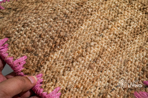 Set de table en jute tissé à la main 40 x 40 cm, vaisselle écologique, tapis de table pour la vente en gros, décoration intérieure, exportateur en vrac - Product Image 5