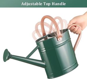 Arrosoir en métal vintage pour les passionnés de jardinage, arrosoir en métal fiable pour la croissance des plantes - Product Image 3