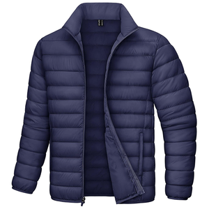Veste d'hiver matelassée à capuche pour homme, style décontracté, pliable, épaisse, 80% duvet, écologique, élégante - Product Image 3