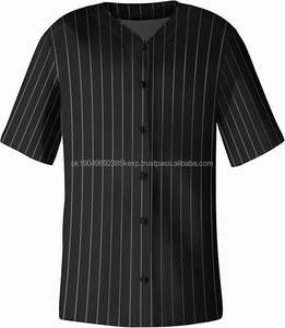 เสื้อซอฟต์บอลเบสบอลคอวีสีเหลืองเสื้อกีฬาเบสบอลใส่กลับด้านได้ออกแบบได้ตามต้องการ - Product Image 5