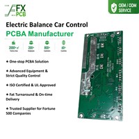 Servicio de Prototipos de PCB, Placas de Circuito FR4 HASL Sin Plomo, Certificación ISO9001, Ensamblaje de PCB para Control de Vehículos Eléctricos, PCBA