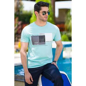 Camiseta Informal con Estampado Gráfico para Hombre JAIDEV Unze London, 100% Algodón Orgánico, Tejido Jersey, Camiseta Deportiva - Product Image 2