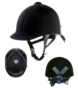 Casque d'équitation léger en fibre de verre pour adultes et jeunes, durable, respirant, réglable, équipement de sécurité pour les passionnés d'équitation - Product Image 3