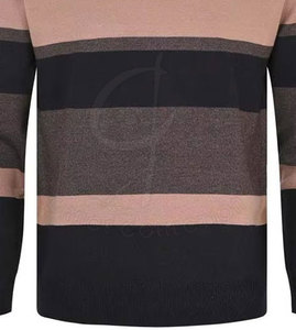 Chandails tricotés unis supérieurs avec 100% pulls d'hiver chauds respirants pour hommes en cachemire de laine avec logo personnalisé - Product Image 6