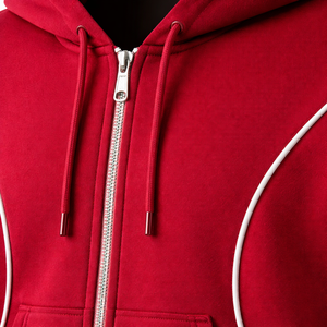 Chaqueta Deportiva Vintage Transpirable con Cremallera Reflectante para Hombre, con Ribete Reforzado, Cortavientos, Logotipo Personalizado, OEM, Venta al Por Mayor - Product Image 6