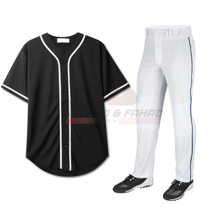 Uniforme de baseball de couleur personnalisée Qualité supérieure Quantité en vrac Faible quantité minimale de commande Uniforme de baseball pour vêtements de sport - Product Image 1