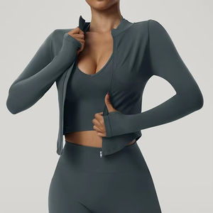 Débardeur de yoga pour femmes de haute qualité, dernier design, vente en gros, personnalisé, respirant, léger, écologique, polyester et élasthanne - Product Image 6