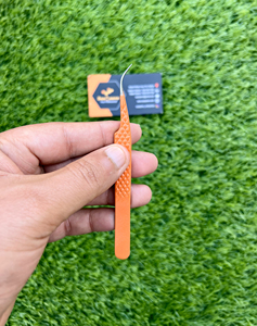 Pinzas de diseño de gatito recubiertas de papel, colección de etiquetas privadas, pinzas de pestañas de acero inoxidable, pinzas de punta de fibra de extensión - Product Image 2