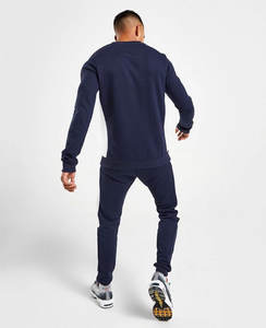 Survêtement de football en gros pour hommes, survêtements personnalisés avec logo, molleton technique zippé, jogging uni pour hommes, survêtement en coton respirant pour hommes - Product Image 6