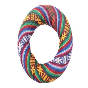 Cojín de punto de algodón 100% hecho a mano, almohada y posicionador de anillo hecho en Nepal para cuencos cantores, almohada funcional - Product Image 1