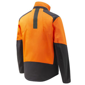 Vestes Softshell d'hiver pour hommes en gros, coupe-vent, style urbain, avec capuche, 3 poches zippées sur le devant, en polyester polaire - Product Image 2