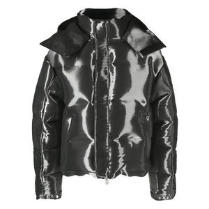 Doudoune à la mode chaud matelassé surdimensionné à capuche léger isolé manteau Streetwear vêtements d'extérieur pour la saison d'hiver - Product Image 6