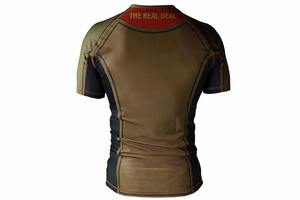 T-shirt de compression respirant à manches longues pour homme, personnalisé, de haute qualité, pour le fitness et la gym, avec sublimation lavée, collection 2026 - Product Image 3