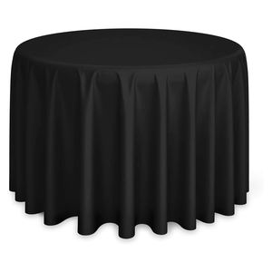 Free 100% Polyester Round Dining Room Linens New Design Free <b>Table</b> Cloth Woven Wrinkle-Resistant <b>Table</b> <b>Coverings</b> - Product Image 2