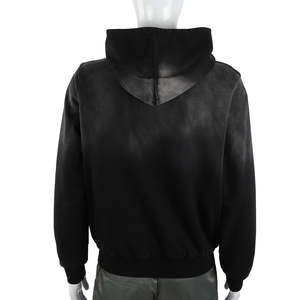 Sudadera con Capucha Estilo Pullover para Hombre, Diseño Personalizado 2024, Efecto Deslavado al Ácido, Tejido Grueso, 100% Algodón Felpa, Colección Oversize - Product Image 2