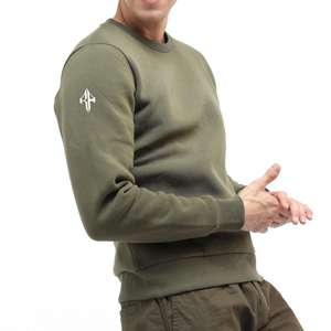 Sweat-shirt 100% coton de haute qualité pour hommes Nouveau design O, cou avec motif solide et propre logo par RIVIAN ATLANTIC - Product Image 4