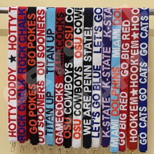 Go Elks Sangles de sac à perles de rocaille en or blanc personnalisées Accessoires de sangle de sac à main à la mode pour sacs - Product Image 5