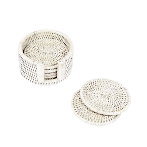 ขายส่ง Handwicker หวายรอบจานรองแก้วและผู้ถือตกแต่งโต๊ะราคาดีผลิตในชาวหมู่บ้านเวียดนาม - Product Image 2